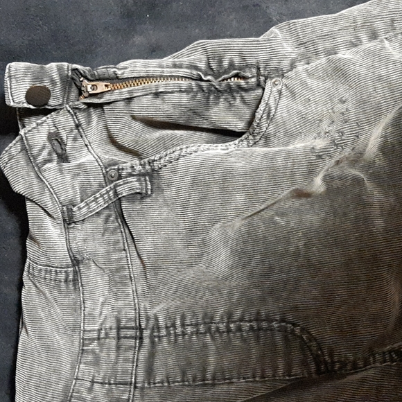 Free people corduroy overall cut offs - Picture 5 of 6